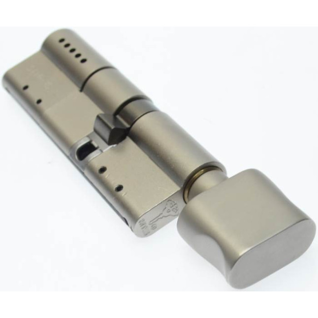 Цилиндр Mul-t-lock MT5+ 100 (40x60T) ключ-тумблер NST никель сатин Цилиндр Mul-t-lock MT5+ 100 (40x60T) ключ-тумблер NST никель сатин