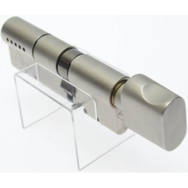 Цилиндр Mul-t-lock MT5+ 100 (55x45T) ключ-тумблер NST никель сатин Цилиндр Mul-t-lock MT5+ 100 (55x45T) ключ-тумблер NST никель сатин