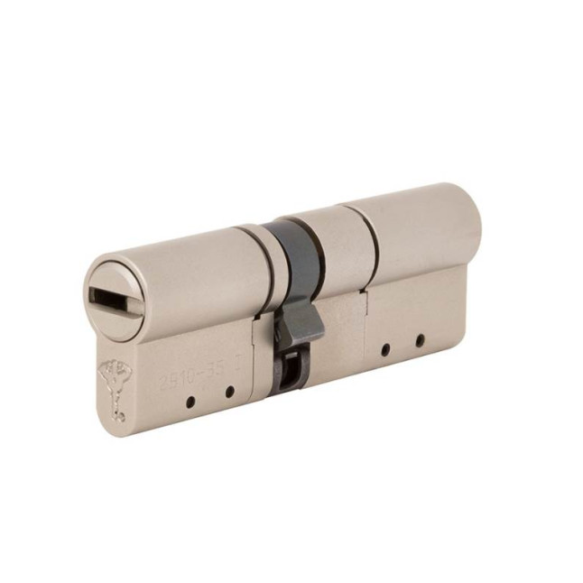 Цилиндр Mul-t-lock Interactive+ Cliq 100 (55x45) ключ-ключ NST никель сатин Цилиндр Mul-t-lock Interactive+ Cliq 100 (55x45) ключ-ключ NST никель сатин