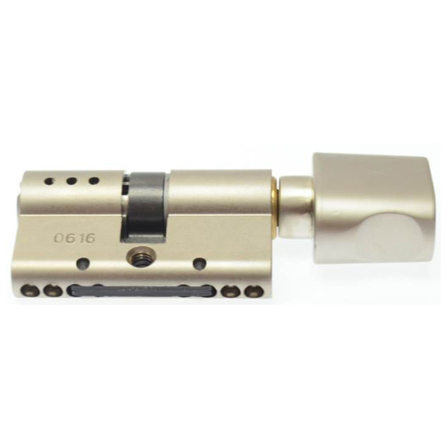 Цилиндр Mul-t-lock Interactive+ 95 (50x45T) ключ-тумблер VIP NST никель сатин Цилиндр Mul-t-lock Interactive+ 95 (50x45T) ключ-тумблер VIP NST никель сатин