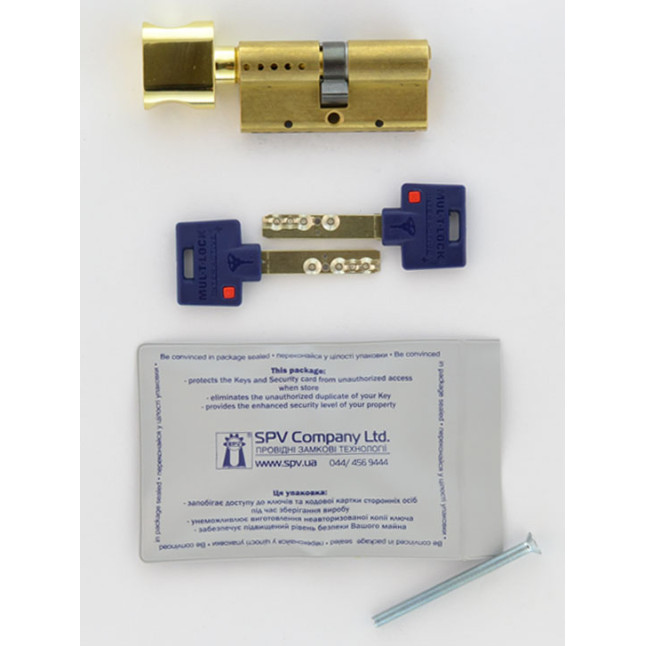 Цилиндр Mul-t-lock Interactive+ 95 (45x50T) ключ-тумблер VIP EB латунь Цилиндр Mul-t-lock Interactive+ 95 (45x50T) ключ-тумблер VIP EB латунь