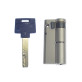 Цилиндр Mul-t-lock Interactive+ 69.5 (60x9.5) ключ - половинка никель сатин Цилиндр Mul-t-lock Interactive+ 69.5 (60x9.5) ключ - половинка никель сатин