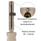Цилиндр Mul-t-lock Interactive+ Cliq 115 (70x45T) ключ-тумблер NST никель сатин Цилиндр Mul-t-lock Interactive+ Cliq 115 (70x45T) ключ-тумблер NST никель сатин