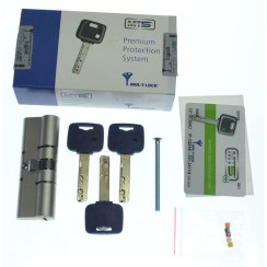Цилиндр Mul-t-lock MT5+ 76 (31x45) ключ-ключ NST никель сатин Цилиндр Mul-t-lock MT5+ 76 (31x45) ключ-ключ NST никель сатин