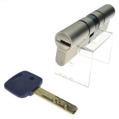 Цилиндр Mul-t-lock MT5+ 76 (33x43) ключ-ключ NST никель сатин Цилиндр Mul-t-lock MT5+ 76 (33x43) ключ-ключ NST никель сатин