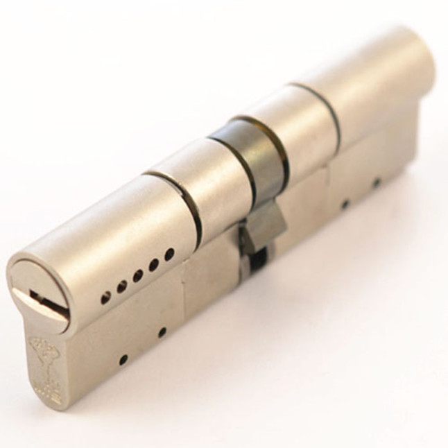 Цилиндр Mul-t-lock MT5+ 85 (40x45) ключ-ключ VIP NST никель сатин