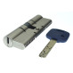 Цилиндр Mul-t-lock MT5+ 160 (80x80) ключ-ключ VIP NST никель сатин