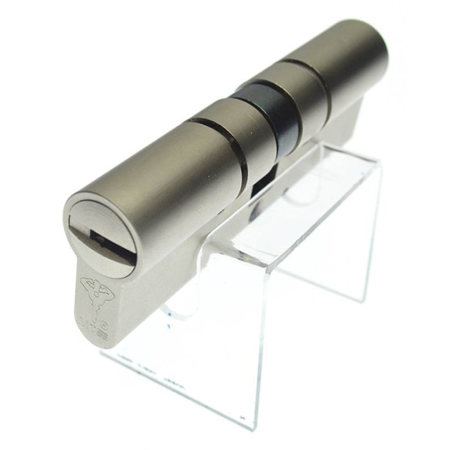 Цилиндр Mul-t-lock MT5+ 150 (70x80) ключ-ключ VIP NST никель сатин
