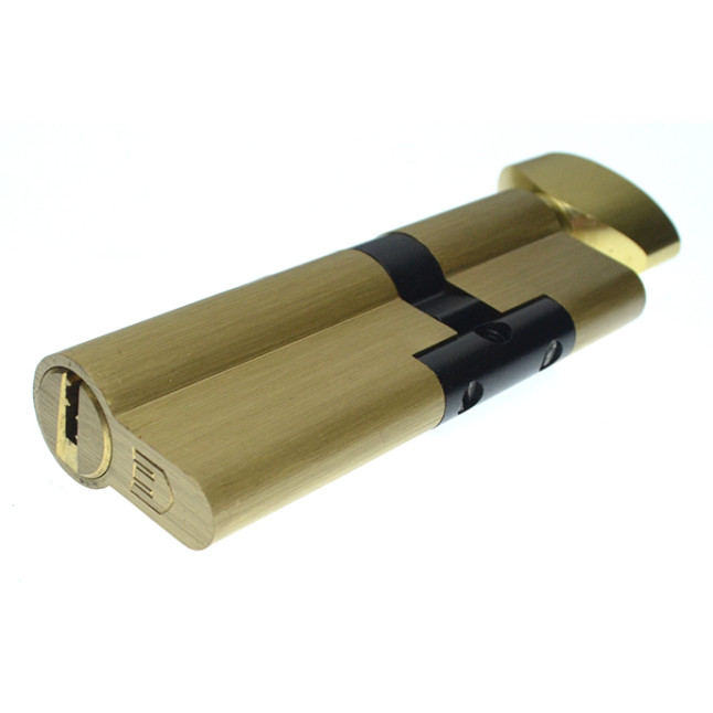 Циліндр Sherlock HK 100 (50x50T) золото ключ-тумблер Циліндр Sherlock HK 100 (50x50T) золото ключ-тумблер