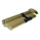 Циліндр Sherlock HK 100 (50x50T) золото ключ-тумблер Циліндр Sherlock HK 100 (50x50T) золото ключ-тумблер