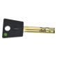 Цилиндр Sherlock HK 100 (45x55T) никель сатин ключ-тумблер Цилиндр Sherlock HK 100 (45x55T) никель сатин ключ-тумблер