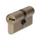 Циліндр MVM P6P 65 (35x30) ключ-ключ матова латунь