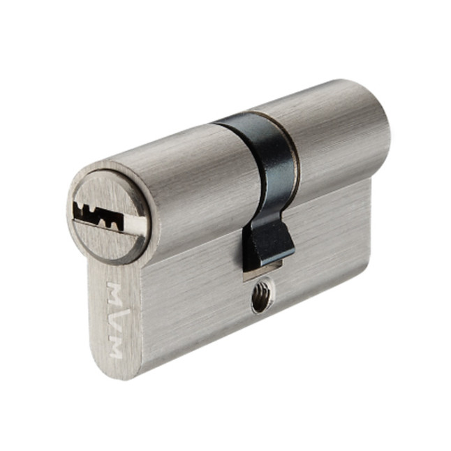 Циліндр MVM P6P 65 (35x30) ключ-ключ матовий нікель