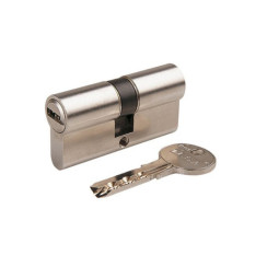 Цилиндр Tesa T60 130 (40x90) ключ-ключ матовый хром Цилиндр Tesa T60 130 (40x90) ключ-ключ матовый хром