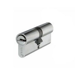 Цилиндр Siba 12180/BK 80 (45x35) хром ключ-ключ Цилиндр Siba 12180/BK 80 (45x35) хром ключ-ключ