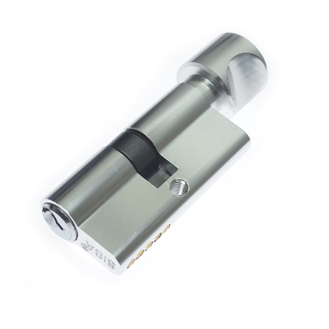 Циліндр Siba 12162 / CKA 62 (31x31T) хром ключ-тумблер