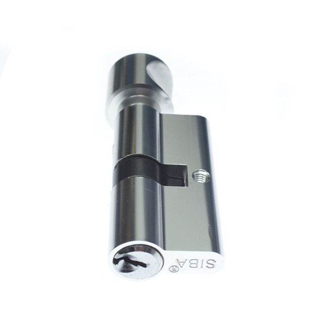Циліндр Siba 12162 / CKA 62 (31x31T) хром ключ-тумблер