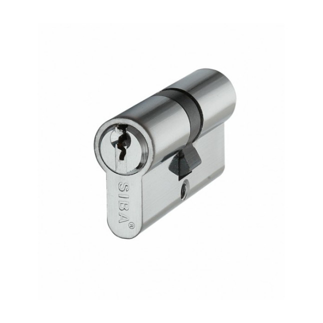 Циліндр Siba 12190CK 90 (45x45) хром ключ-ключ Циліндр Siba 12190CK 90 (45x45) хром ключ-ключ