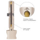 Циліндр Mul-t-lock MT5 + Cliq 100 (50x50T) ключ-тумблер NST