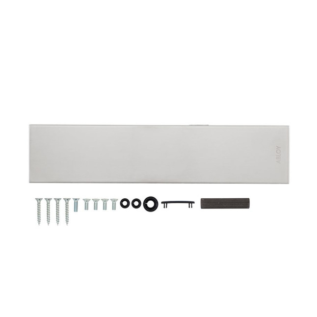 Доводчик накладной Abloy R&P DC240 STAINLESS STEEL BC W/O ARM EN 2-6 до 120кг 1400мм FIRE