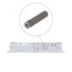 Доводчик накладной Abloy R&P  DC240 WHITE BC W/O ARM EN 2-6 ДО 120КГ 1400мм FIRE