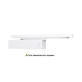 Доводчик накладной Abloy R&P  DC240 WHITE BC W/O ARM EN 2-6 ДО 120КГ 1400мм FIRE