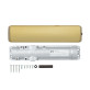 Доводчик накладной Abloy R&P  DC247 BRASS BC W/O ARM EN 5-7 до 160кг 1600мм FIRE