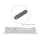 Доводчик накладной Abloy CAM DC250 Black BC W/O ARM EN 1-6 ДО 120КГ 1400мм FIRE Доводчик накладной Abloy CAM DC250 Black BC W/O ARM EN 1-6 ДО 120КГ 1400мм FIRE