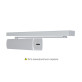 Доводчик накладной Abloy CAM DC330 Aluminium BC W/O ARM EN 1-4 до 80кг 1100мм FIRE Доводчик накладной Abloy CAM DC330 Aluminium BC W/O ARM EN 1-4 до 80кг 1100мм FIRE