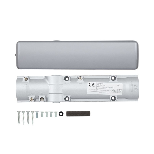 Доводчик накладной Abloy CAM DC330 Aluminium BC W/O ARM EN 1-4 до 80кг 1100мм FIRE Доводчик накладной Abloy CAM DC330 Aluminium BC W/O ARM EN 1-4 до 80кг 1100мм FIRE
