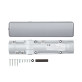 Доводчик накладной Abloy CAM DC330 Aluminium BC W/O ARM EN 1-4 до 80кг 1100мм FIRE Доводчик накладной Abloy CAM DC330 Aluminium BC W/O ARM EN 1-4 до 80кг 1100мм FIRE
