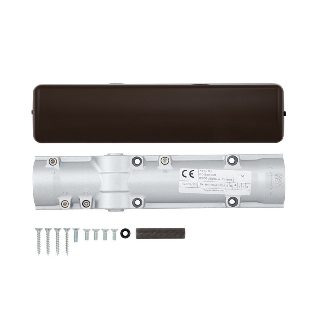 Доводчик накладной Abloy CAM DC330 Brown BC W / O ARM EN 1-4 до 80кг 1100мм FIRE Доводчик накладной Abloy CAM DC330 Brown BC W / O ARM EN 1-4 до 80кг 1100мм FIRE