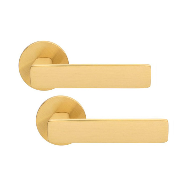 Ручка дверна ABLOY FORUM 4/007 mov-mov FIN ROUND Латунь_мат 40-60мм наскрізь Forum MS_HA Комплект Ручка дверна ABLOY FORUM 4/007 mov-mov FIN ROUND Латунь_мат 40-60мм наскрізь Forum MS_HA Комплект