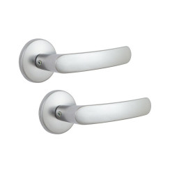 Ручка дверная Abloy POLAR 6/002 mov-mov DIN ROUND хром сатин 38-60мм универсальное Polar MS HCR комплект Ручка дверная Abloy POLAR 6/002 mov-mov DIN ROUND хром сатин 38-60мм универсальное Polar MS HCR комплект
