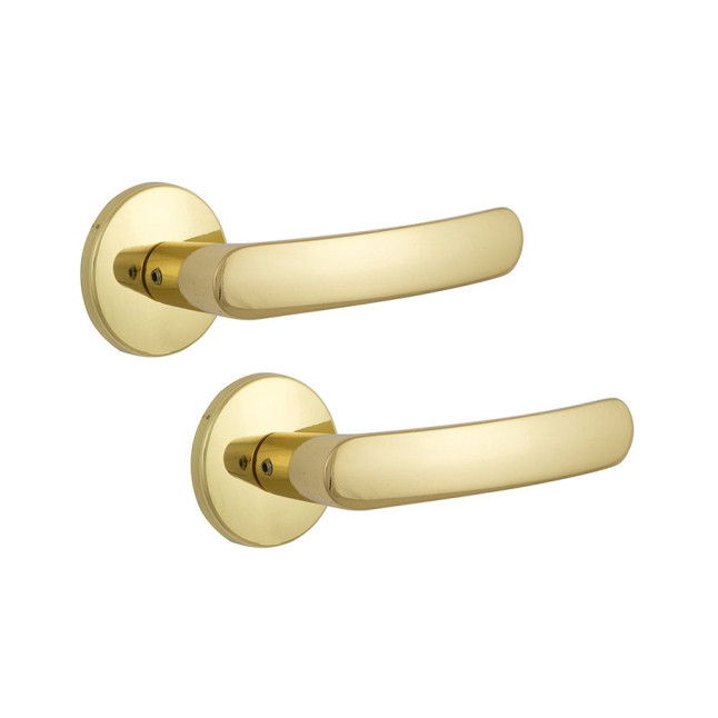Ручка дверна ABLOY POLAR 6/002 mov-mov DIN ROUND Латунь_полірована 38-60мм універсальне Polar MS_KILA Комплект Ручка дверна ABLOY POLAR 6/002 mov-mov DIN ROUND Латунь_полірована 38-60мм універсальне Polar MS_KILA Комплект