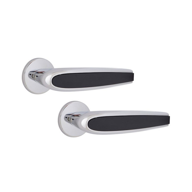 Ручка дверная Abloy DUETTO 8/002 mov-mov DIN ROUND хром полированный 56-80мм универсальное Duetto MS CR комплект Ручка дверная Abloy DUETTO 8/002 mov-mov DIN ROUND хром полированный 56-80мм универсальное Duetto MS CR комплект