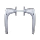 Ручка дверная Abloy DUETTO 8/002 mov-mov DIN ROUND хром полированный 56-80мм универсальное Duetto MS CR комплект Ручка дверная Abloy DUETTO 8/002 mov-mov DIN ROUND хром полированный 56-80мм универсальное Duetto MS CR комплект