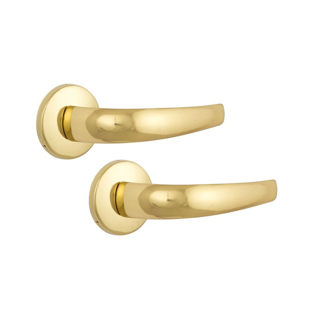 Ручка дверна ABLOY CLASSICO 9/002 mov-mov DIN ROUND Латунь_полірована 40-60мм універсальне Classico MS_KILA Комплект