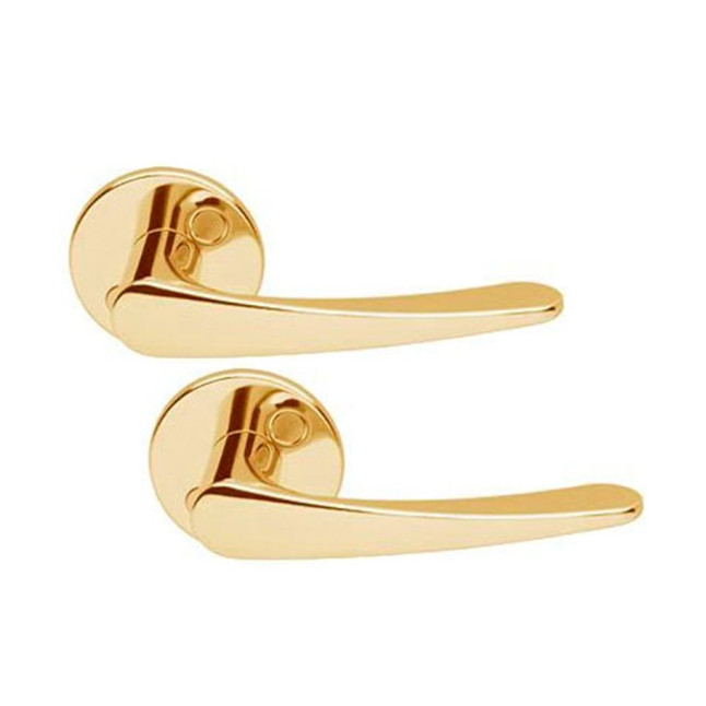 Ручка дверна ABLOY INTERIA 19/001 mov-mov FIN ROUND Лак_золотистий 40мм наскрізь Interia ZN_KULA Комплект Ручка дверна ABLOY INTERIA 19/001 mov-mov FIN ROUND Лак_золотистий 40мм наскрізь Interia ZN_KULA Комплект