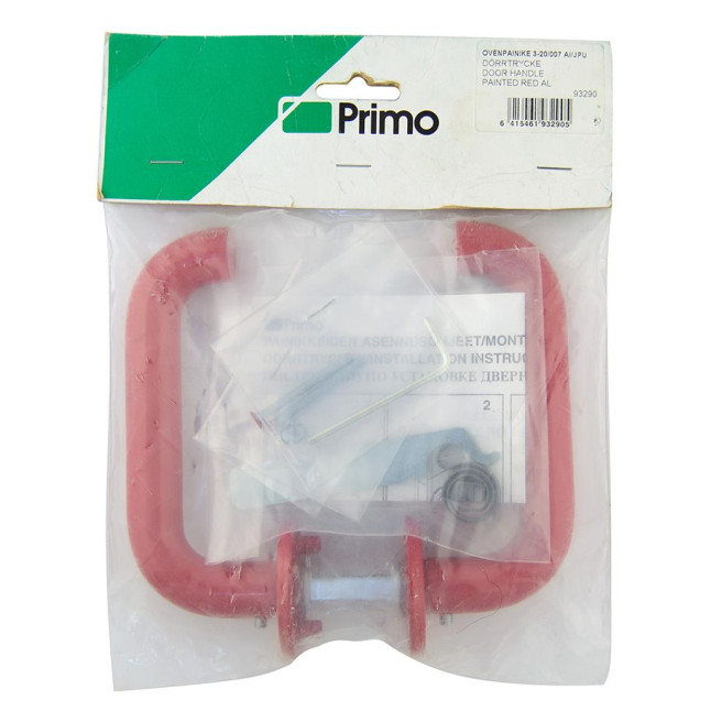 Ручка дверна ABLOY PRESTO 3-20/007 mov-mov FIN ROUND Фарба_червона 40-60мм наскрізь Presto AL_JPU Комплект