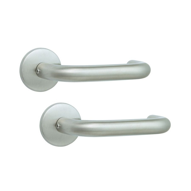 Ручка дверна ABLOY INOXI 3-19/002 mov-mov DIN ROUND Нерж.сталь_мат 40-60мм універсальне Inoxi RST Комплект Ручка дверна ABLOY INOXI 3-19/002 mov-mov DIN ROUND Нерж.сталь_мат 40-60мм універсальне Inoxi RST Комплект