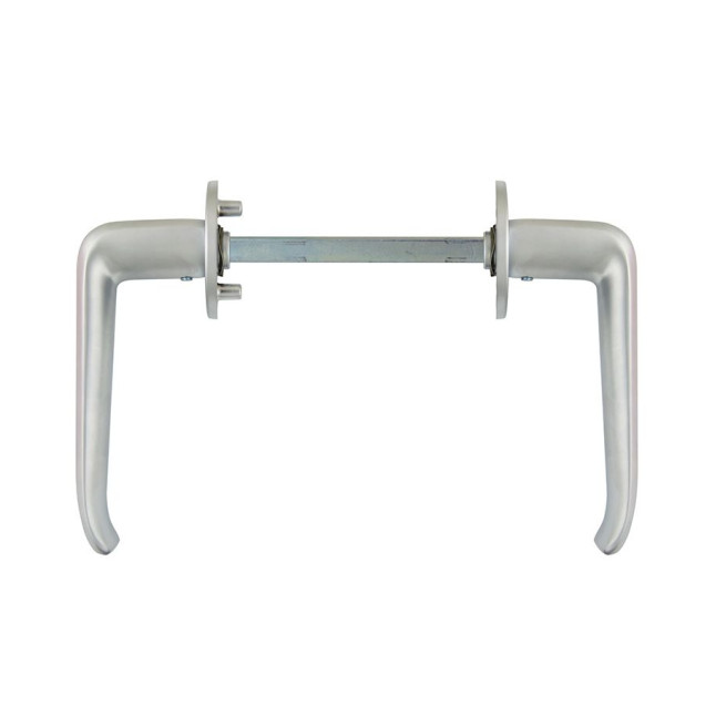 Ручка дверна ABLOY CONSUL 110/007 mov-mov FIN ROUND Хром_полірований 40-60мм наскрізь Consul MS_CR Комплект