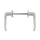 Ручка дверна ABLOY CONSUL 110/007 mov-mov FIN ROUND Хром_полірований 40-60мм наскрізь Consul MS_CR Комплект
