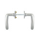 Ручка дверная Abloy AKATEMIA 133/002 mov-mov DIN ROUND хром сатин 40-60мм универсальное Akatemia MS HCR комплект