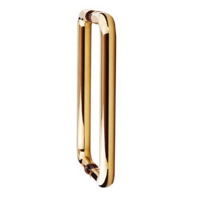 Ручка-скоба ABLOY PRESTO 137 fix-fix скоба 160мм Латунь_полірована 8-95мм наскрізь Presto MS_KILA Комплект
