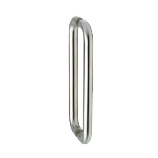 Ручка-скоба ABLOY INOXI 137-25/400 fix-fix скоба 400мм Нерж.сталь_мат 8-95мм наскрізь Inoxi RST Комплект