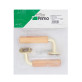 Ручка дверна ABLOY VILLA 11/007 mov-mov FIN ROUND Латунь_полірована 65-75мм наскрізь Villa MS_KILA Комплект Ручка дверна ABLOY VILLA 11/007 mov-mov FIN ROUND Латунь_полірована 65-75мм наскрізь Villa MS_KILA Комплект
