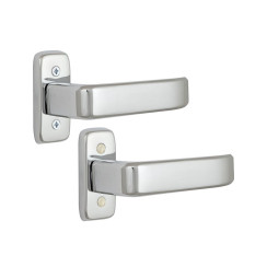 Ручка дверная Abloy CONSUL 110/0645 mov-mov FIN PROFILE FOR DOOR SQUARE хром полированный 50-65мм насквозь Consul MS CR комплект