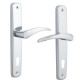 Ручка для дверей ABLOY 18/011 mov-mov BB PLATE 72мм Хром_полірований 34-54мм наскрізь ZN_CR Комплект