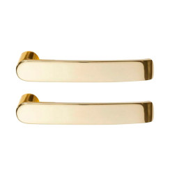 Ручка дверная Abloy POLAR 006 mov-mov латунь полированная Polar MS Kila комплект